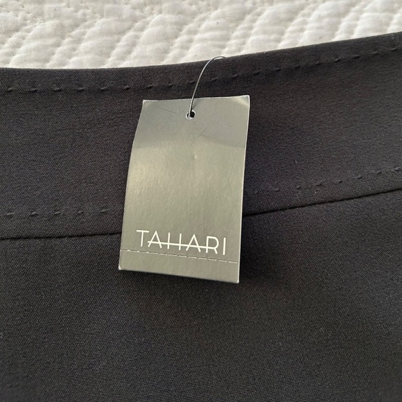 Tahari Moxie Black Pencil Skirt NWT Size 10 - Picture 5 of 16